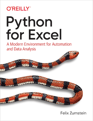 Python for Excel Cover